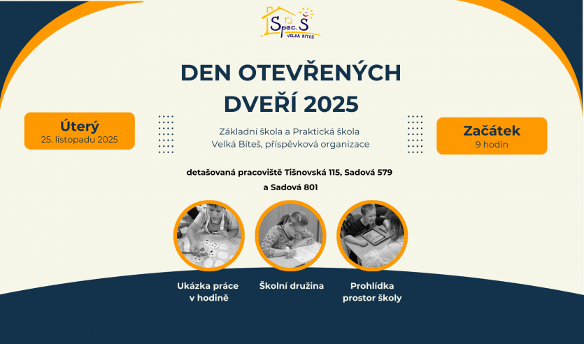 Den otevřených dveří 25. 11. 2025