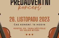 Předadventní koncert 2023